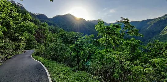 Bhimtal homestay terrace view