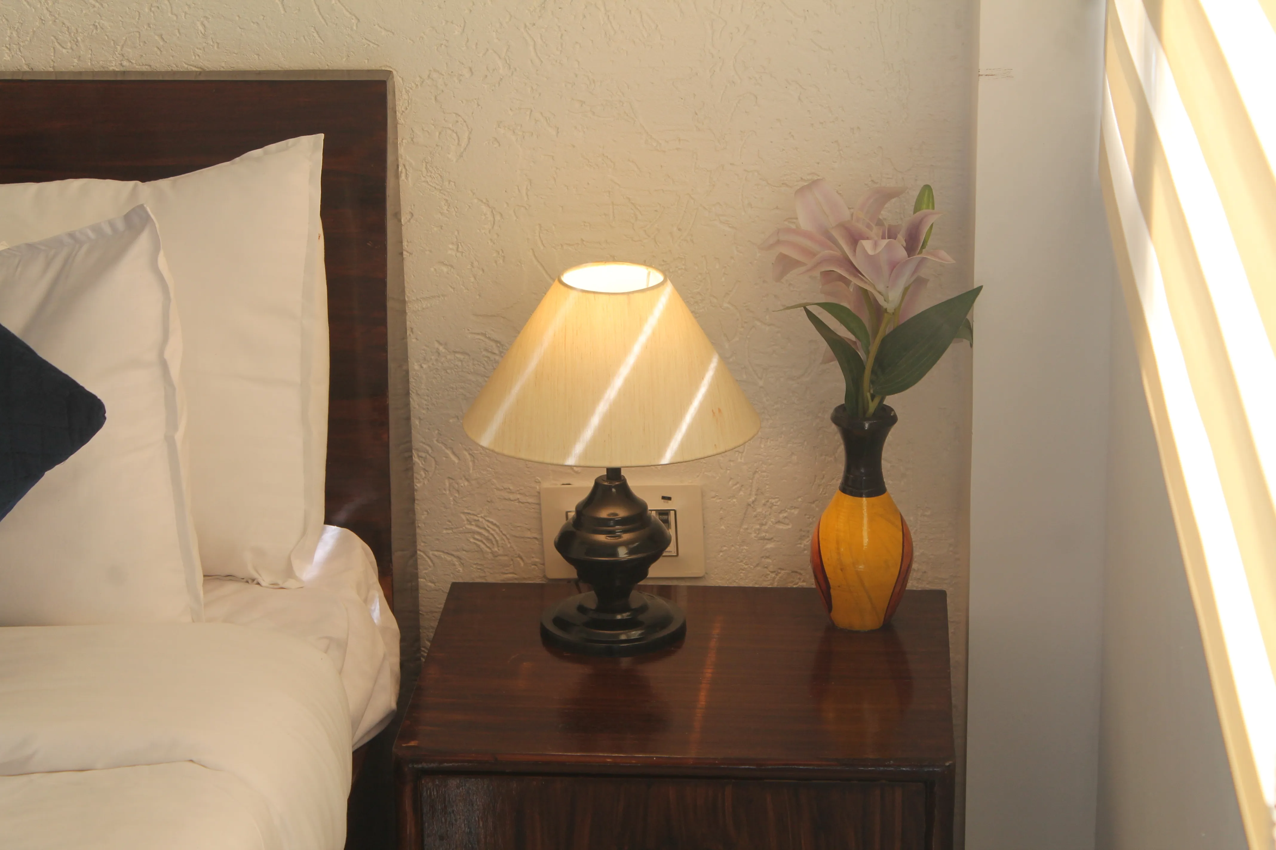 Scenic forested mountain road near Bhimtal